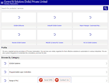 Tablet Screenshot of csilindia.co.in